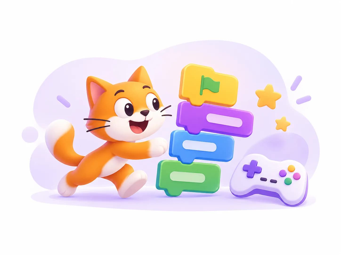 جلسه ۱: آشنایی با Scratch و محیط برنامه
